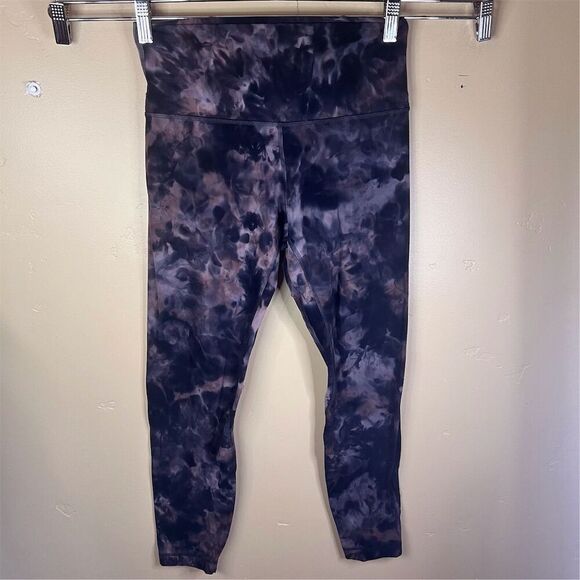 Lululemon Women's Align‎ High-Rise Leggings Size 8 Multicolor Diamond Dye 25" - Picture 1 of 5